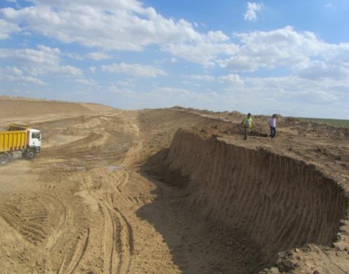 Progress of work of Contracting Company «AKM/PLANUM» km 2216.10-2231, Temirlan village by-pass . June 2012