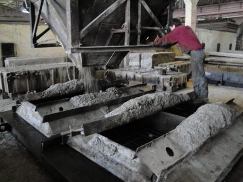 Reinforced concrete product plant