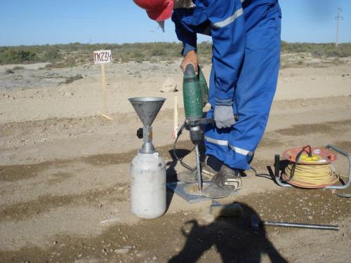 Field tests for compaction of pavement layers and subgrade at the 9th site of Todini Costruzioni Generali S.p.A.