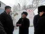 14.01.11. Meeting with the owners of real estate in Shaga village (Turkestan)