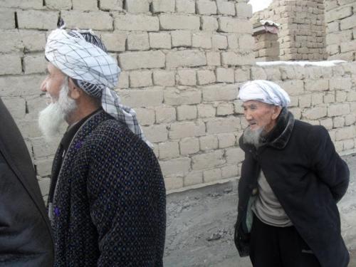 14.01.11. Meeting with the owners of real estate in Shaga village (Turkestan)