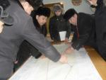 14.01.11. Gathering of owners of land plots in Staryi Ikan village (Turkestan).   