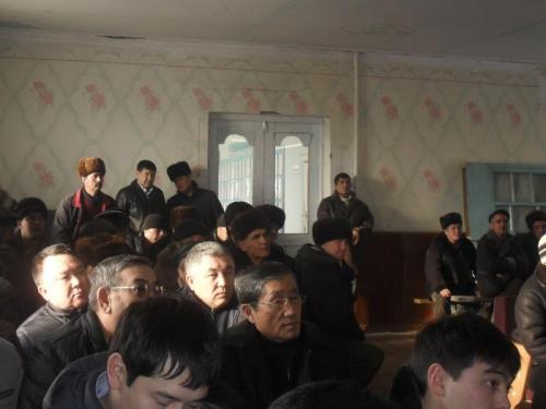 19.01.11. Meeting with inhabitants of Staryi Ikan village, attended by Designer, Contractor, Employer. 