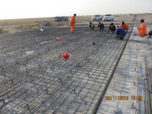 Reinforcement of bridge slabs at the bridges SP 215