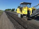 Milling of existing pavement PК 760