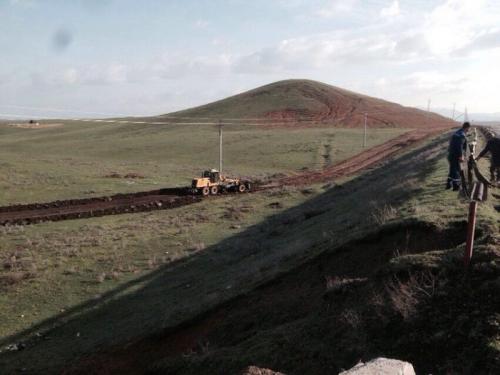 PK 503-516 right side Construction of bypass road