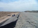 CH 825+00 Slope protection with Geogrid