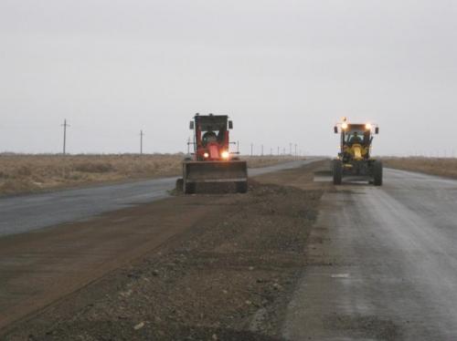 Засыпка разделительной полосы