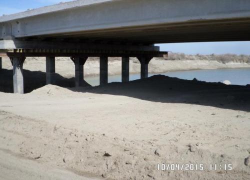 Bridge No.12 PK 459+86,38 There is not completed construction of span slabs