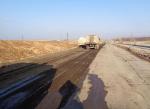 Milling of existing layers of road pavement from PK 925+00 to PK 950+70 (right)