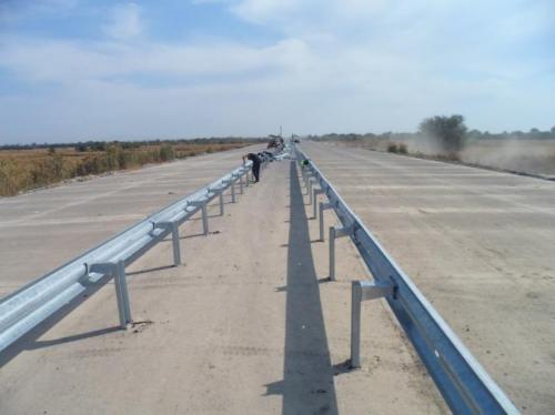 PK 735 Guardrail Installation