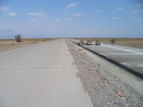 PK 120 Concrete Pavement Right side 