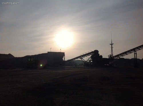 Plant Area – Crushing plant