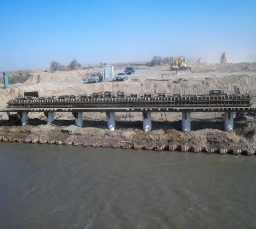 Bridge works over Shu river KCC – Project 4