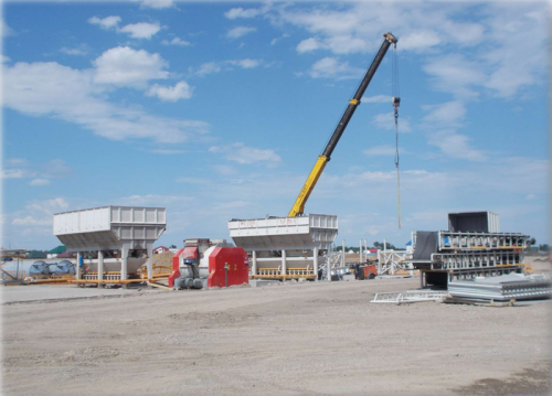 Concrete batching plant